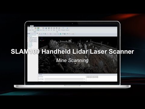 Enhancing Mine Scanning with SLAM100 and Slam Go Post Pro Point Cloud Data Processing