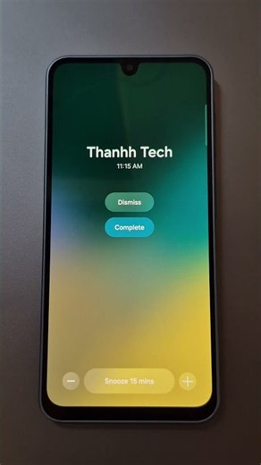 Galaxy A17: Reminder Alert on One UI 8.5 #Samsung #Galaxy #SamsungReminder