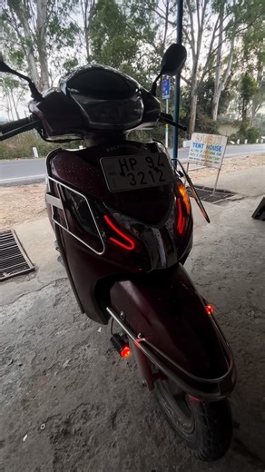 RideX on Instagram: "Activa 125 custom drl . . . #custombike #beforeafter #bikelovers #ridexcustoms #bikemods"