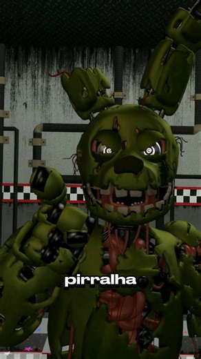o Spring leite sentiu o terror... Kkk #fnaf #fivenightsatfreddys #fnafbrasil