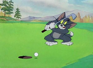 What happens to Tom's golf ball? a.) Nothing b.) Jerry Antics SEE THE REST ON THE BOOMERANG APP: http://bit.ly/2gY6EZf | Boomerang