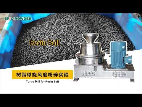 Turbo Mill Resin Grinding | Turning Plastic Waste into Fine Powder (20-325 Mesh)