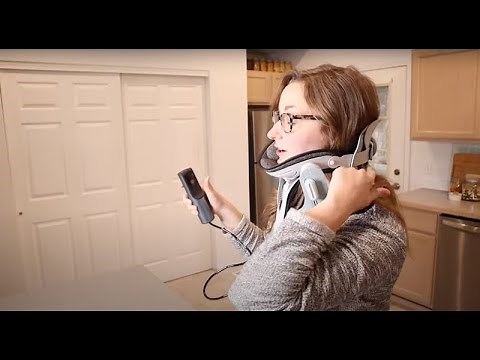 Cervical Neck Traction Device Review | Electric Air Pump Neck Stretcher Cervical Traction Device