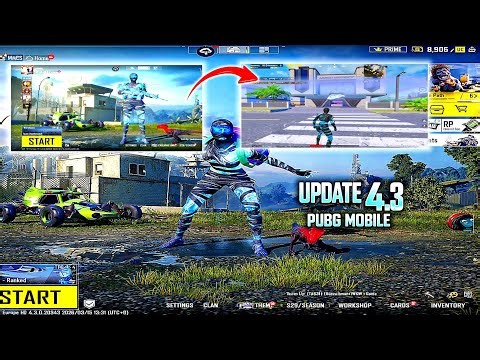 منظور ايباد ببجي موبايل 🤯💯 واخيرا تحديث 4.3 🔥 | PUBG MOBILE