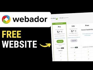 Webador Free - Create a Stunning Website Without Spending a Dime
