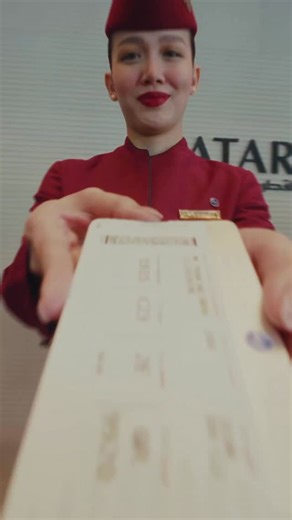 Boarding pass in hand, the world ahead. Let’s go ✈️ | Qatar Airways