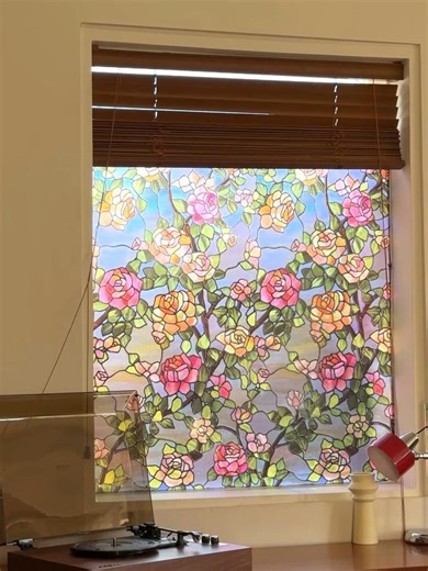 ✨ One Window, Endless Styles From florals to geometrics, see how different decorative window films transform real homes. Easy installation — peel, spray, stick, done in minutes 🙌 No glue, no damage, no stress. Fully removable and renter-friendly, perfect for DIY upgrades. 🏡 Explore more about our products: https://addhereshome.com/collections/stained-glass-window-film #windowfilm #decorativewindowfilm #EasyInstallation #diyhomeprojects #renterfriendly #renters #removable #windowdecor #homedeco