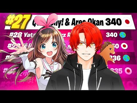 Get a free skin by placing 27th in the Kizuna iCup! [Fortnite]