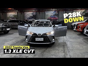 2022 Toyota Vios 1 3 XLE CVT Video Demo