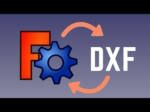 DXF files – import / export / edit