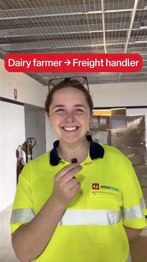 Life and Careers at Australia Post on Instagram: "The dairy farmer to Freight Handler pipeline 🐄📦 #AusPostLife #FreightHandler #WarehouseJobs"