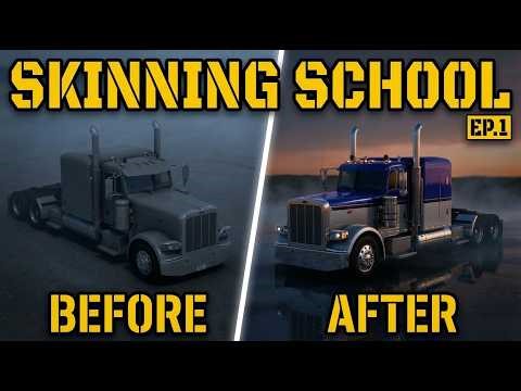 ATS Skinning Tutorial for Beginners — Skinning School Ep.1
