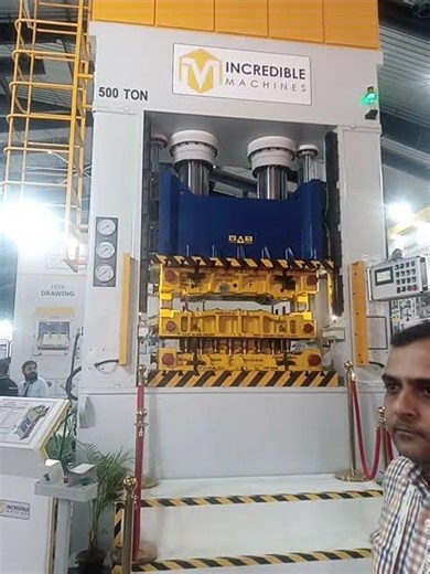 Auto forging machine, Cold forjing Hydraulic press machine H frame hydraulic press by jagdeepsah