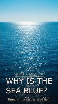 Nobel Diary — 1930 — Why Is the Sea Blue?