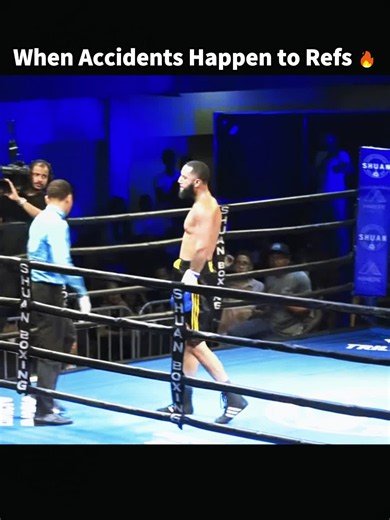When Accidents Happen to Refs 🔥 #ufc #mma #fighter #fyp #usa🇺🇸 | refs vs fighters