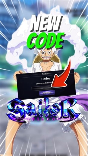 New Code In Sailor Piece 📢 #sailorpiece #roblox