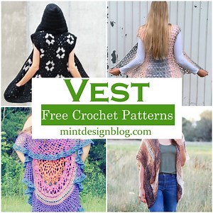 40 Free Crochet Vest Patterns For Stylish Look