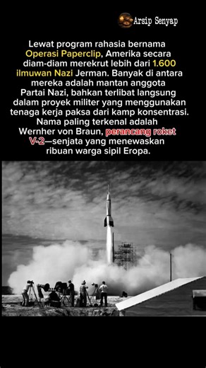 Operasi Paperclip : Saat Nazi Jadi Aset Amerika
