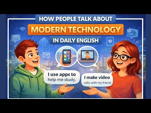 English Speaking Practice for Everyday Life | Modern Technology Conversation