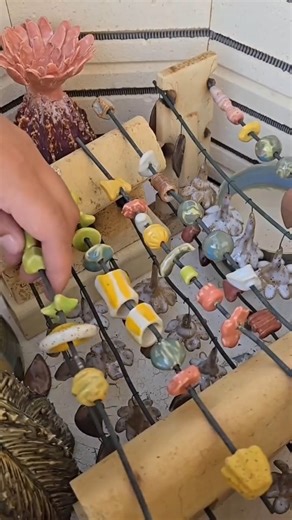 Ceramics Jewelry ❤️ on Instagram: "How to make ceramic beads by @morganlagunaceramics"