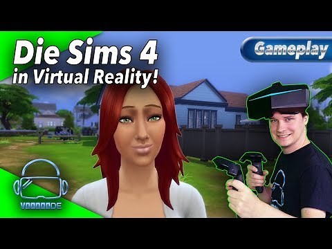 The Sims 4 in Virtual Reality - Now with First-Person Mode!!