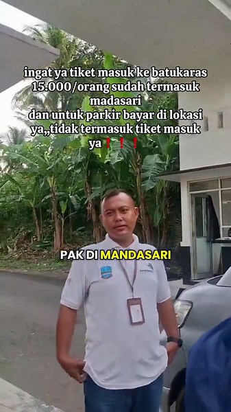 tiket masuk batukaras dan madasari 15.000/orang tidak termasuk parkir ❗️❗️❗️ #batukarasbeachpangandaran #fypシ #fyp