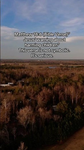 Matthew 18:6 Explained | Jesus’ Warning About Leading Others to Sin #scriptureoftheday #verseaday