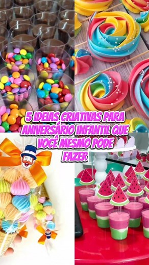 5 ideias criativas para aniversário infantil