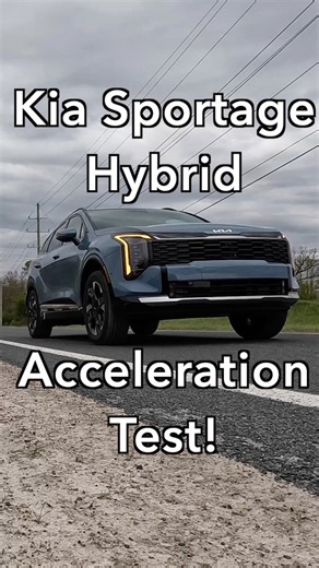 Just How Quick is the 2026 Kia Sportage Hybrid?!? It's updated with More Power! #kiasportage #suv