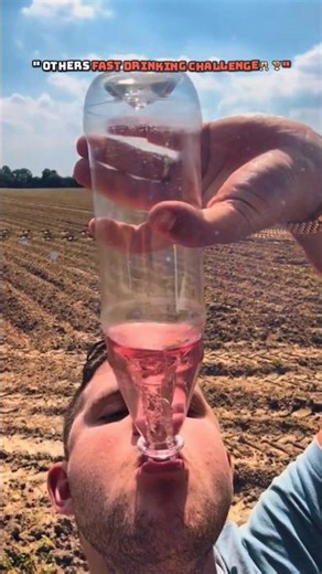 Slow drinking challenge vs fast one... 💀