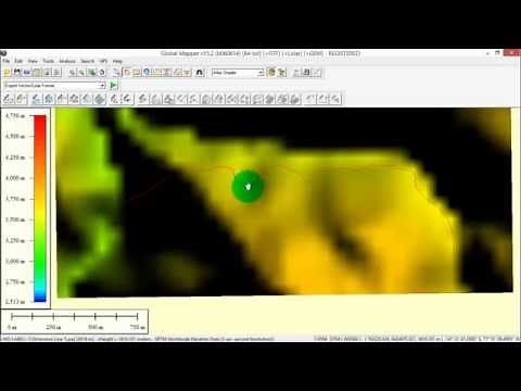 GLOBAL MAPPER SOLUCION ERROR ASTER CURVAS NIVEL SUPERFICIE