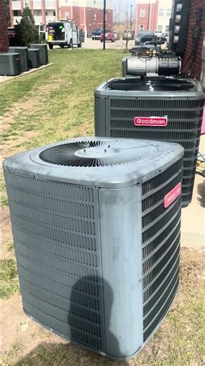 AC condenser install. Easy money #hvac