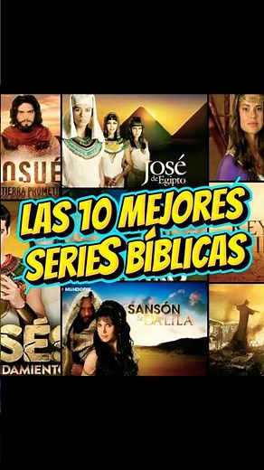 The 10 best biblical series #telenovelas #bible