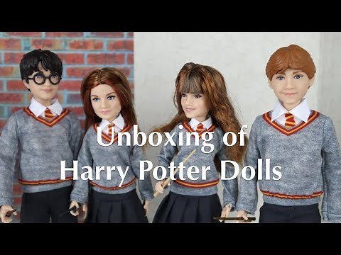 Unboxing Harry Potter Dolls