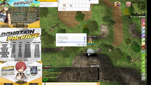 ⚔️ Server Type: Pre-Renewal 📈 Max Level: 99/70 ⚡ EXP Rates: Base x20 / Job x20 🎯 Drop Rates: Normal x5/ Boss x5 / Boss Cards x0.01% / MVP Cards x0.03% 🏃 ASPD: 193 max 🛡️ Stats: 99 max ✨ Key Features: • Free Unlimited Autocombat • Custom Falcon & Cart • Full HD NPCs, Mobs & Maps • Card Collection System • Top Rank Tags System • Equipment, Costume & Aura Enchant • MVP Card Logs • Auction System • Rebirth System • Play-to-Earn Cash Point System • Marketplace • Plant System 👑 🔥 👉 Monarch RO o