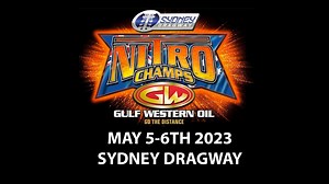 250 reactions · 34 shares | One of the biggest events of the year - The Gulf Western Oil Nitro Champs is coming on the 5 & 6 May 2023! Features Round 6 of the Burson Auto Parts Australian Top Fuel Championship as well as round 4 of the NSW Championship Series and featuring some of the best Professional brackets like Pro Mod, Door Slammer, Top Bike, Pro Stock and Pro Alcohol. #sydneydragway #nitro #dragracing | Sydney Dragway | Facebook