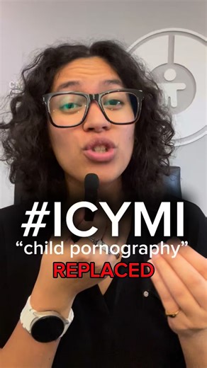 11 reactions | #ICYMI “child sexual abuse and exploitation material” has replaced the term “child pornography” in federal legislation. Learn why at ProtectChildren.ca | Canadian Centre for Child Protection | Facebook