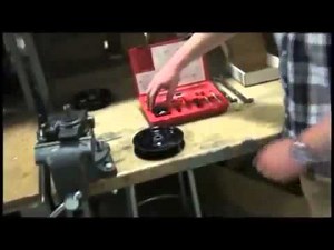 Power Steering Pump Pulley Installation