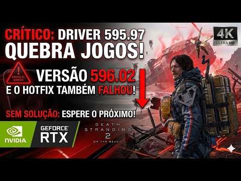 Did NVIDIA Make a Big Mistake? Drivers 595.97 and 596.02 Are Breaking Games!