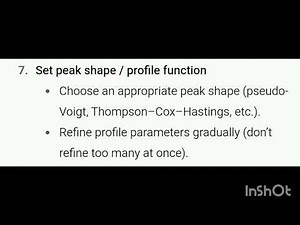 Simple Step-by-Step Rietveld Refinement in GSAS-II (XRD Tutorial, In detail)