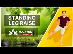 How To Do Standing Leg Raise | YOGAYUG ||