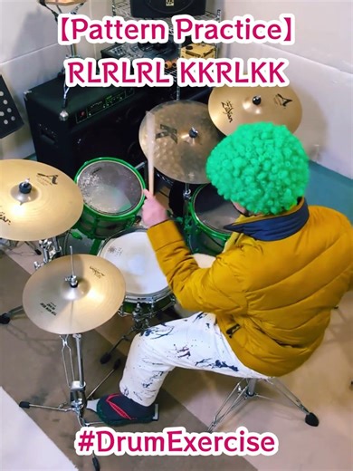 ドラム練習／RLRLRL KKRLKK／Drum Exercise／ #shorts #drums #drumming