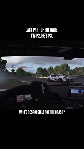 zGripp | SimRacing on Instagram: "Last part of the daily race at Nürburgring. Running P2, fighting for the podium, and a move from P3 changes everything. Contact in the final part of the race sends me back to P6. Racing incident or avoidable contact? Drop your verdict ⬇️"