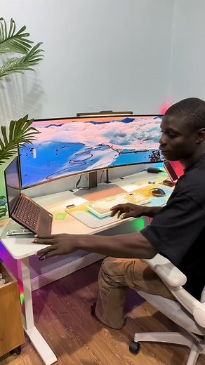 Ultimate Premium Workspace Setup with Samsung Odyssey G9