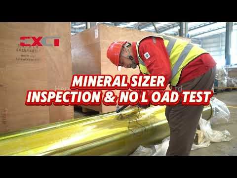 Reduce Your On-Site Risks: Mineral Sizer Factory Quality Inspection & No-Load Testing