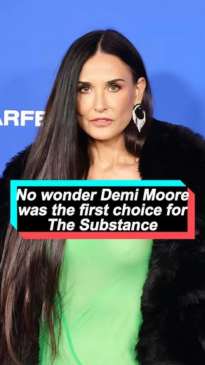 No wonder Demi Moore was the first choice for Certain Substance, her body has undergone three eerie transformations#us#fyp#fouryou #celebrity #demimoore | Tickle Tales | Facebook