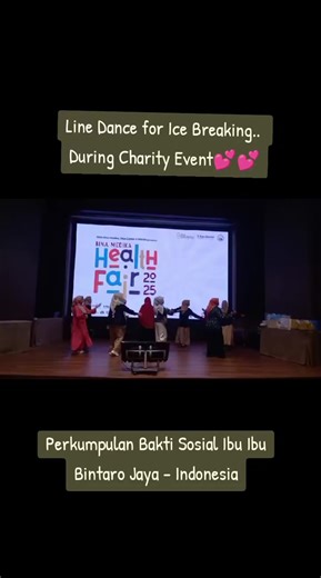 Line Dance for Ice Breaking...