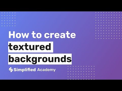 How to create textured backgrounds for your designs