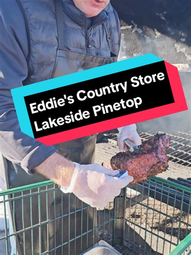Eddies Country Store-1753 E White Mountain Blvd, Pinetop, AZ 85935, Pulled up to Eddie’s Country Store in Pinetop, AZ and they were smoking it LOW & SLOW the right way. Baby back ribs, half chicken, and tri-tip — all coming off the smoker with that real BBQ flavor 🤤🔥 This is what FoodIzLife is about… finding hidden gems, supporting local, and bringing you along the journey. If you’re in the White Mountains, this spot is a must. Kaapesh ✌️” #bbq #offset #pinetoplakeside #arizonafood #hiddengems