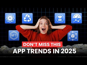 Top 10 Mobile App Development Trends You Can't Ignore in 2025 | App Trends in 2025 #apptrends